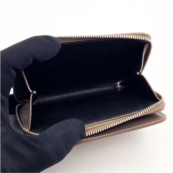 Yves Saint Laurent Brown Leather Wallet - Picture 4 of 12